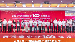 祝贺！扬翔股份再次入选2023广西民营企业100强！