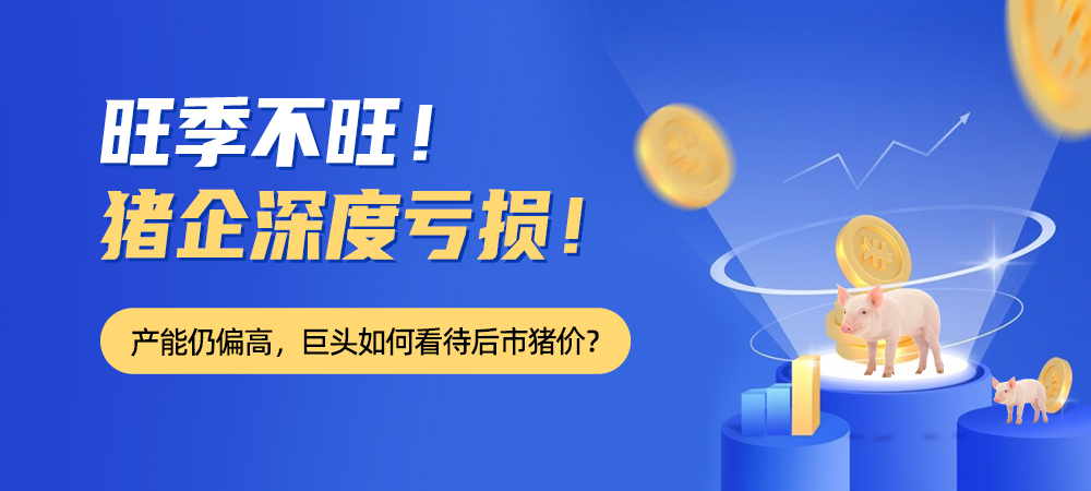 旺季不旺！猪企深度亏损！产能仍偏高，巨头如何看待后市猪价？