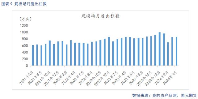 规模场月度出栏数