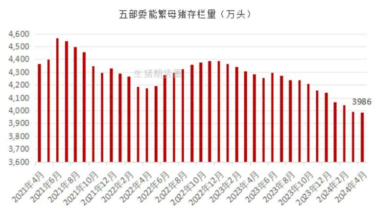 能繁母猪存栏