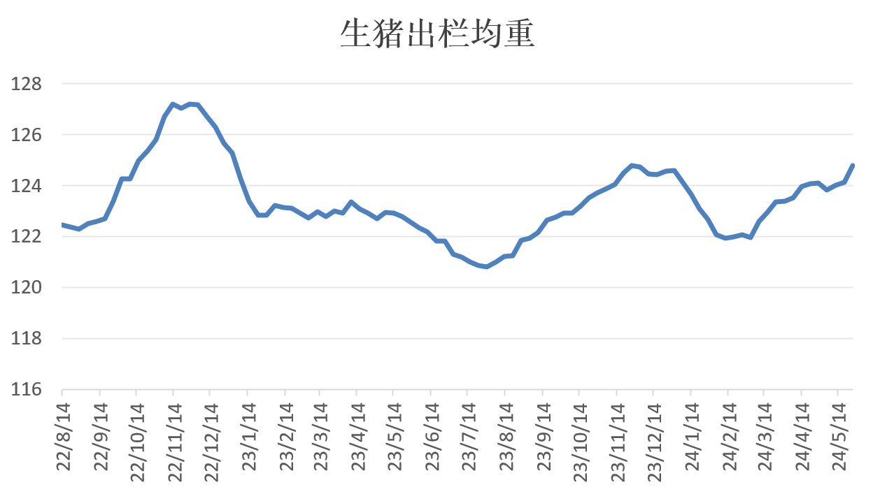 生猪出栏均重