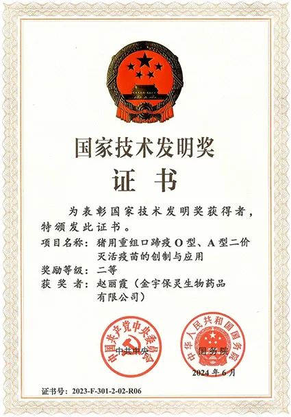 国家技术发明奖