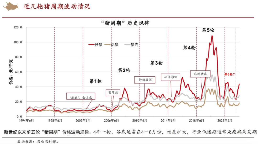 猪周期波动情况