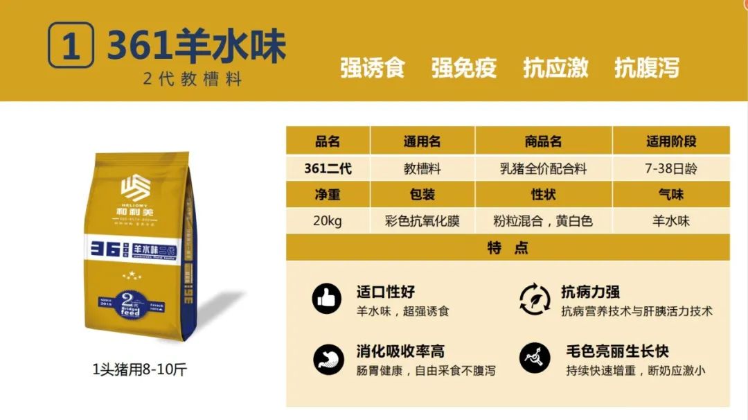 羊水味教槽料