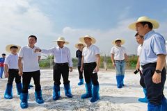 中国农科院党组书记杨振海考察德康，对德康未来高质量发展表示期待！
