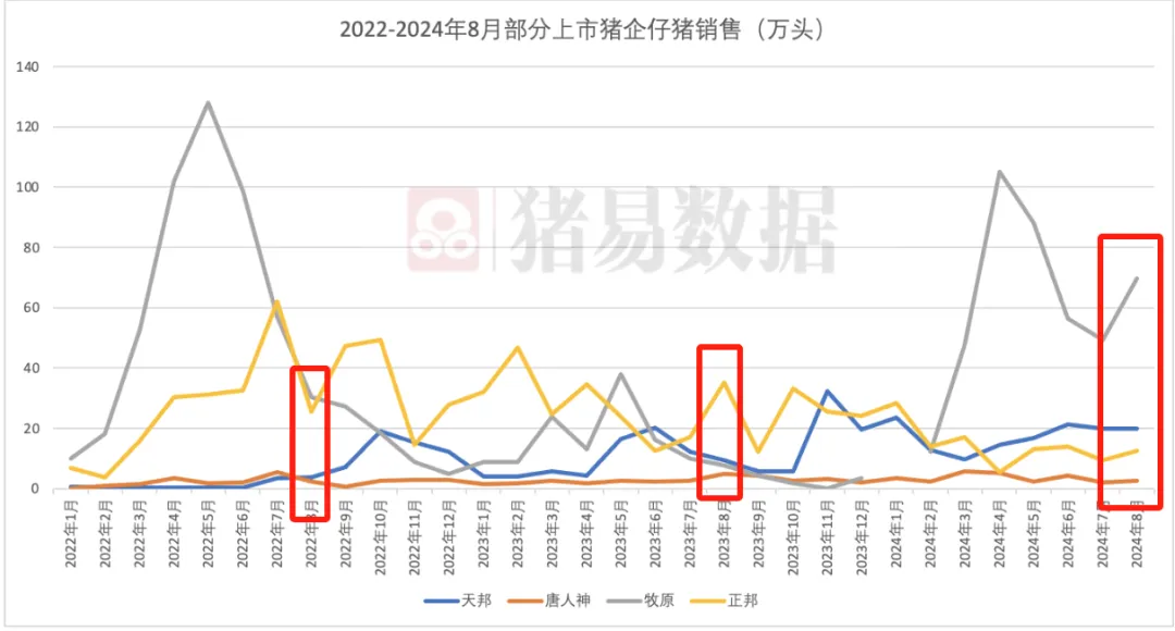 规模猪场新生仔猪数量连续3个月高于4000万头！仔猪大战，一触即发？