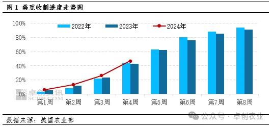 美豆收割进度