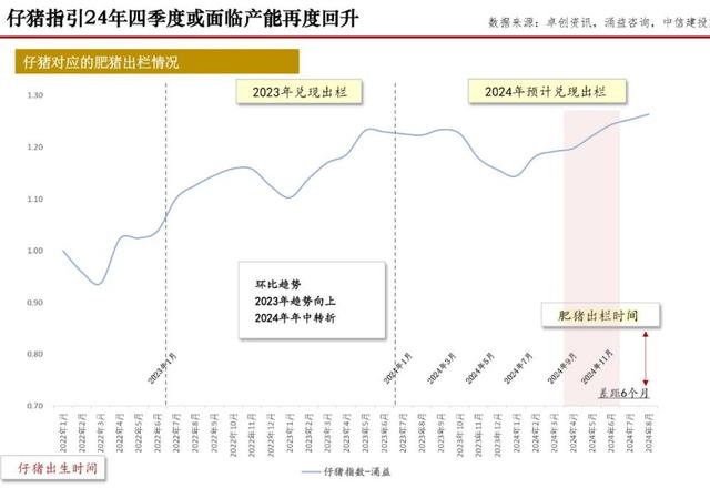 仔猪产能兑现情况