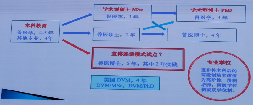 对中国高等兽医教育培养模式的改造