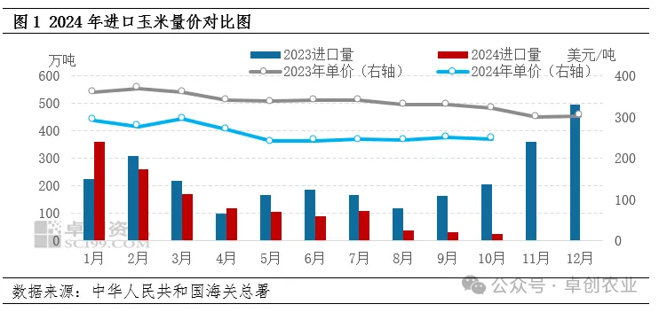 进口玉米量