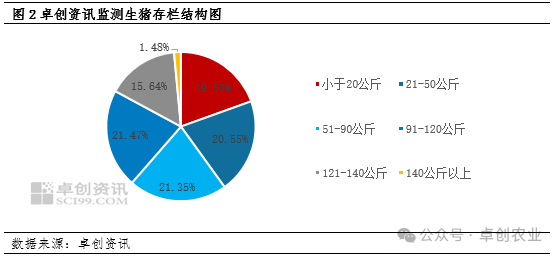 猪存栏结构图