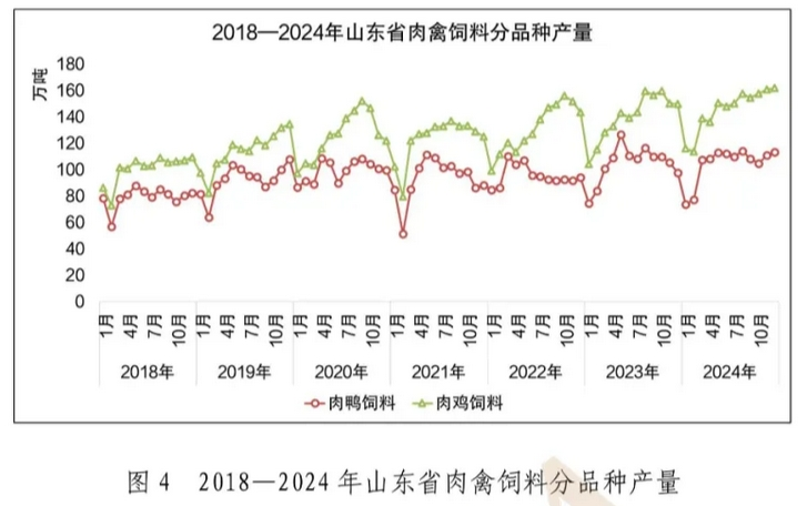 肉禽饲料产量