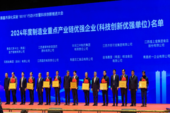 喜讯传来！双胞胎集团荣膺“2024年度制造业重点产业链优强企业”称号