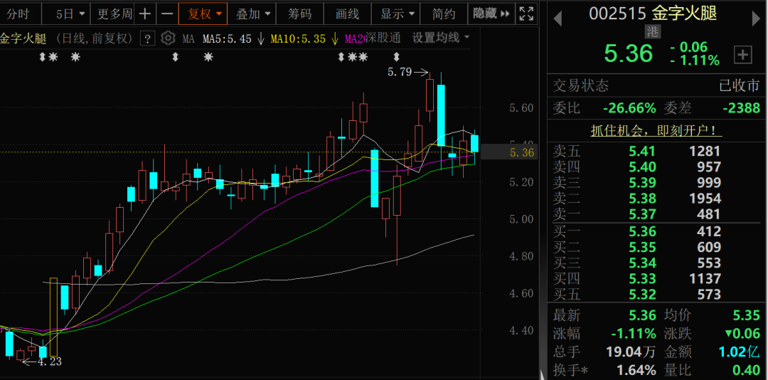 金字火腿