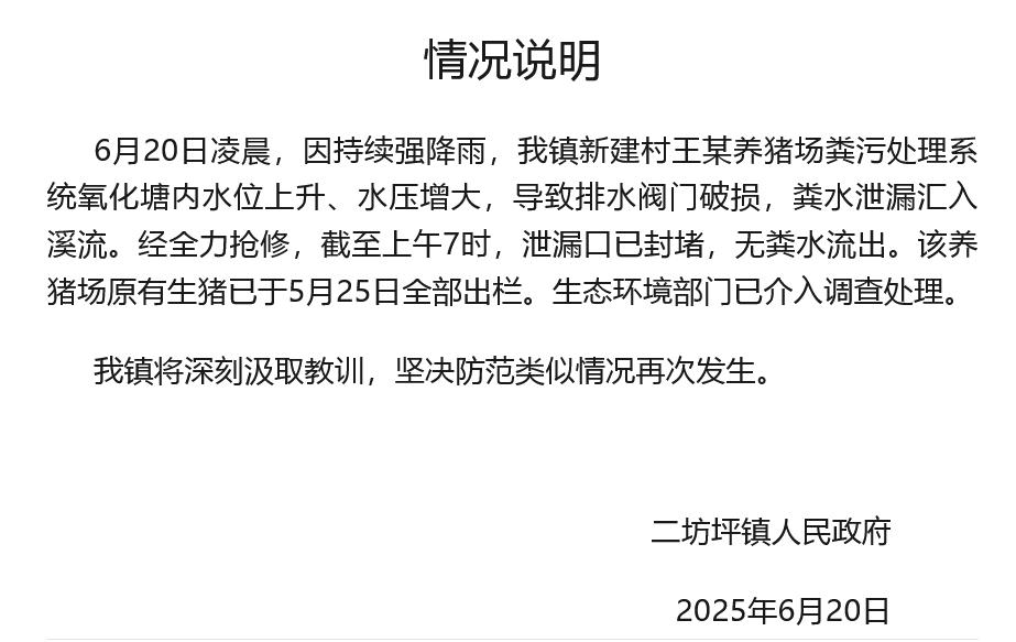 情况说明