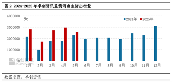 河南生猪出栏量