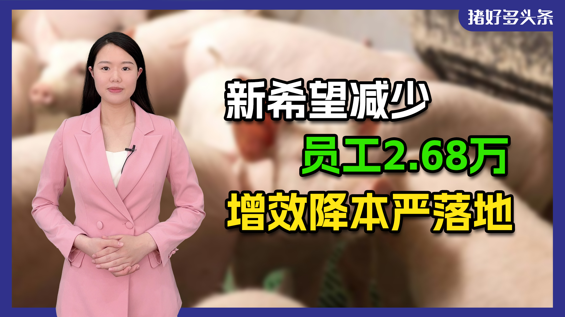 怎么做到的？新希望员工变动2.68万人，但人均创收增长53%！
