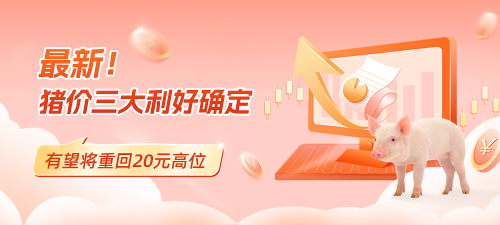 最新！猪价三大利好确定，有望将重回20元高位！