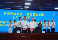 做强生猪产业链，湖南农业集团与法国科普利信集团在长沙签署战略合作协议